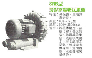 SRB型環形高壓吸送風機